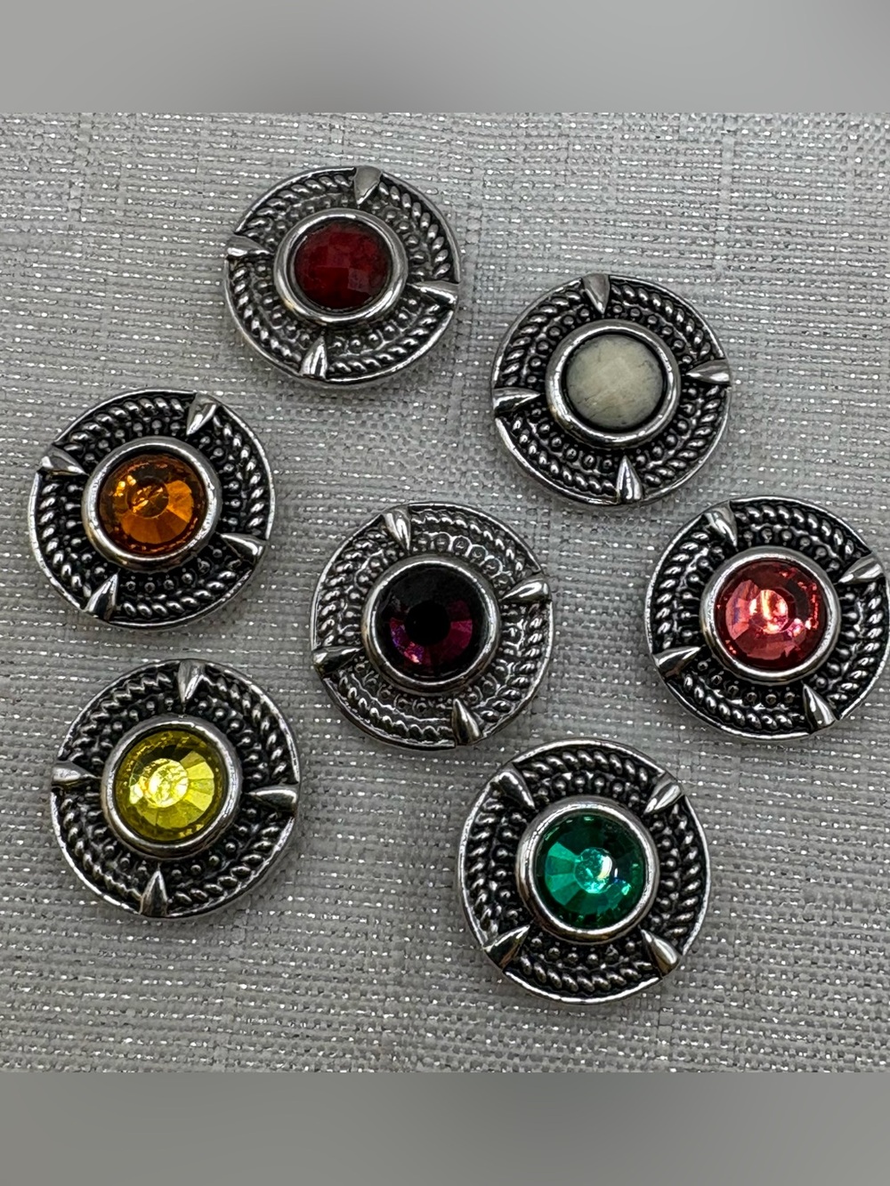 WESTERN BUNDLE - SET of 7 Genuine Ginger Snap & Co. Snap Button Charms 18mm/20mm